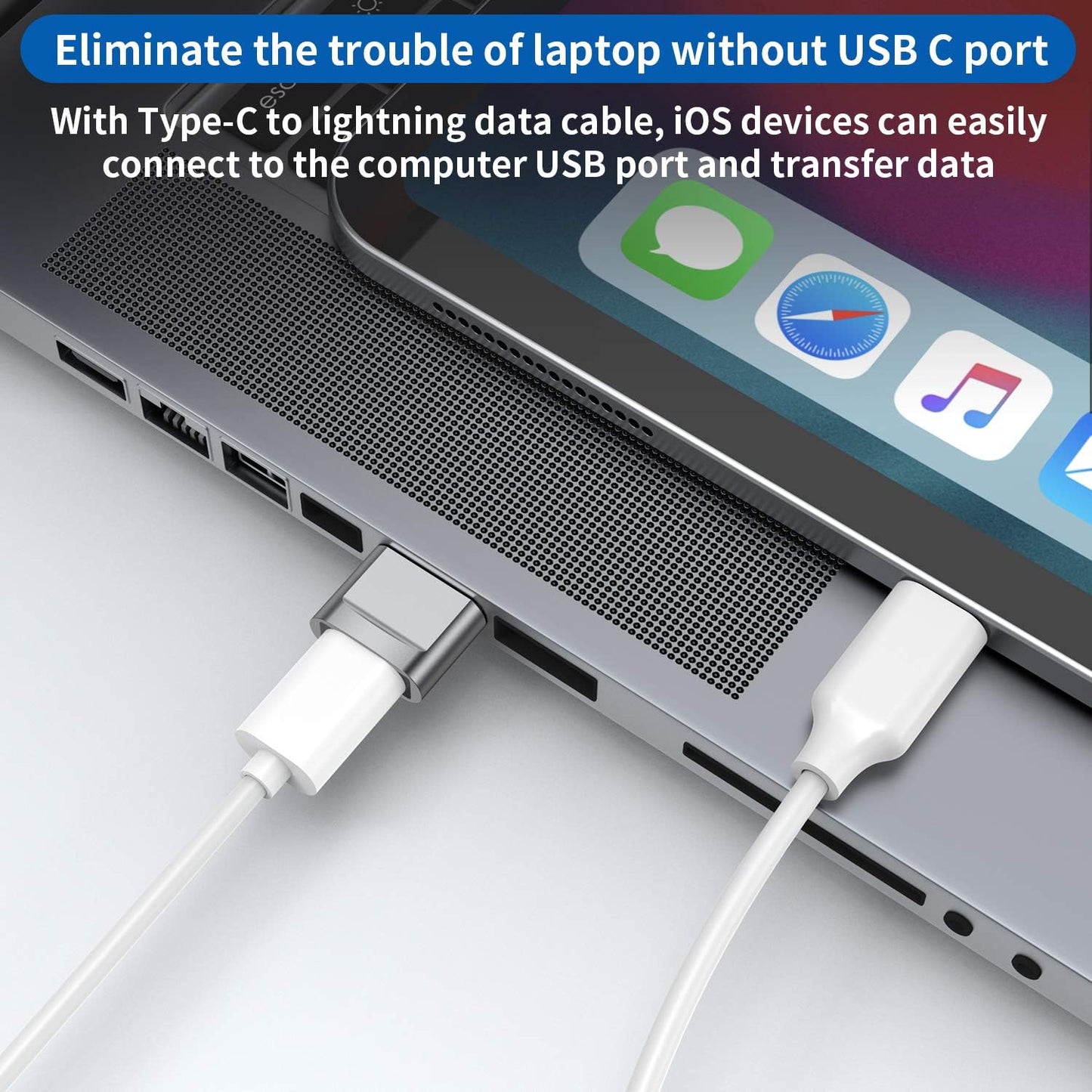 USB C Female to USB Male Adapter 4-Pack,Type C to USB a Charger Cable Adapter,Compatible with Iphone 13 12 11 Mini Pro Max,Ipad 2020,Samsung Galaxy Note 10 S21 S20 Plus,Google Pixel 5 4A 3 XL
